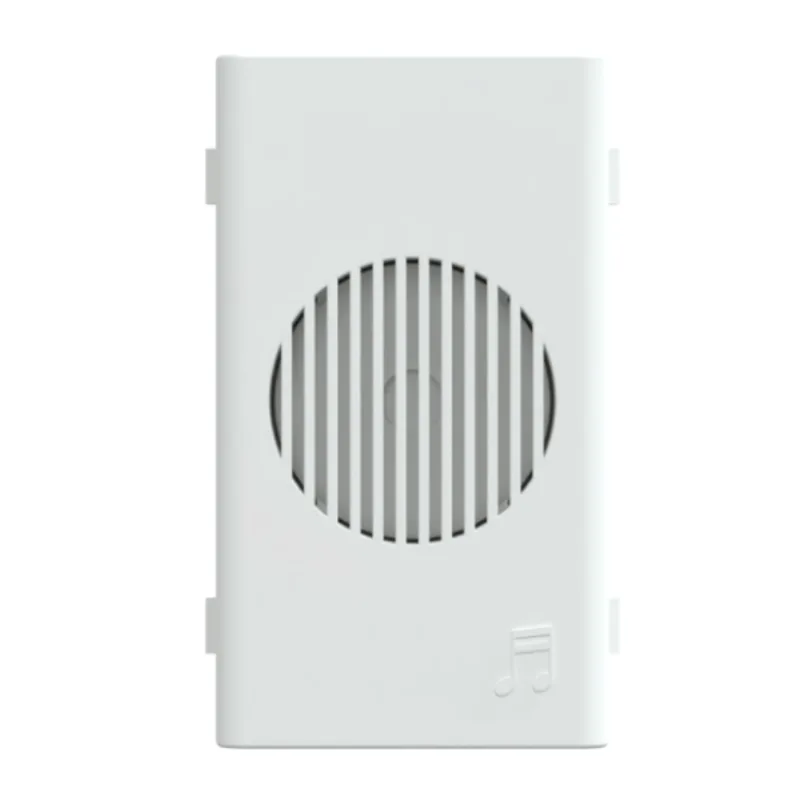 Modulo Lunare Up Campainha Eletronica 2 Tons 90 A 230v 3 Fios 3m Branco Fosco Schneider