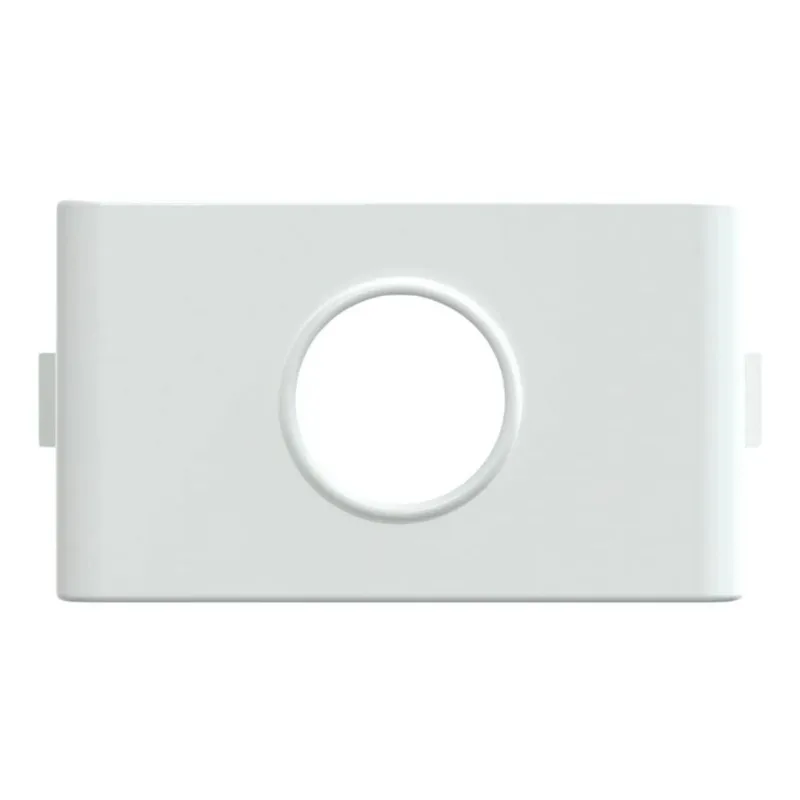 Módulo Saída de Fio com 2 Peças Lunare Up Schneider Módulo Saída de Fio com 2 Peças Branco Brilho Lunare Up