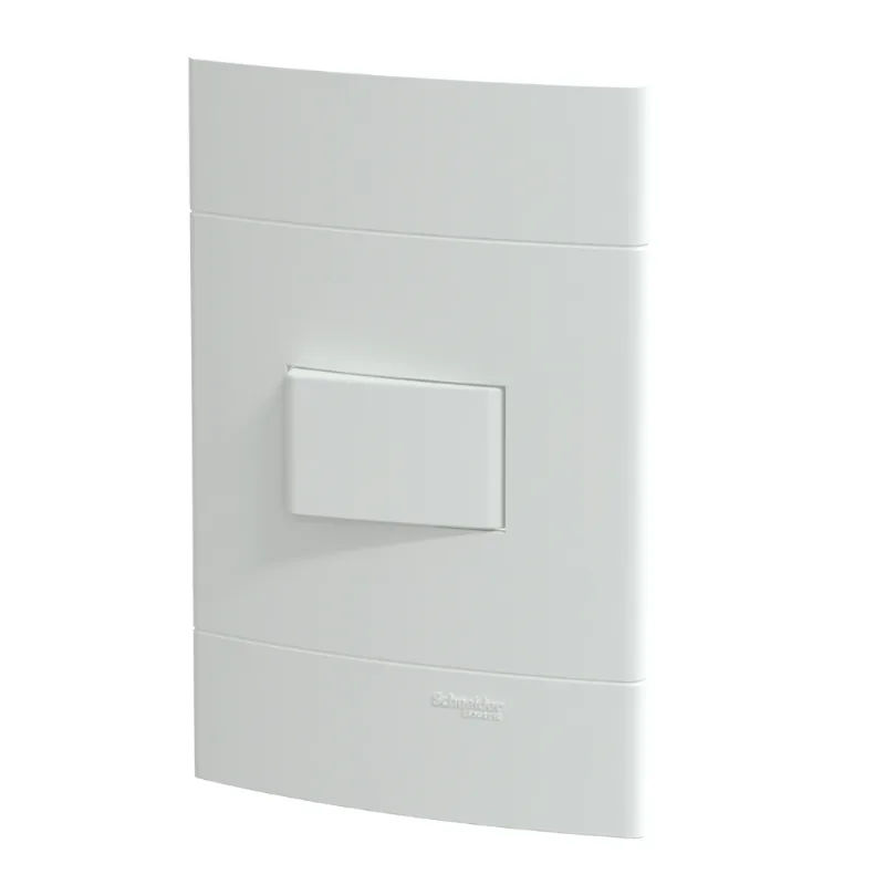 Conjunto Lunare Up Interruptor Paralelo 10ax 250v Branco Fosco Schneider