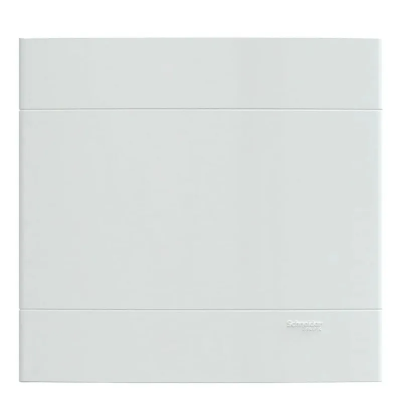 Placa Cega 4x4 com Suporte Lunare Up Schneider Placa Cega 4x4 com Suporte Branca Brilho Lunare Up