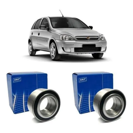 Par Rolamentos Roda Traseira Corsa 2003 1.0 8V Skf Vkba3601A - SKF