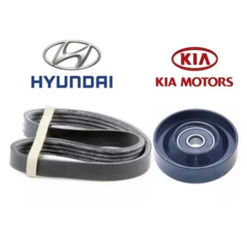 Kit Correia Polia Ar Condicionado I30 Sportage Lx35 Original