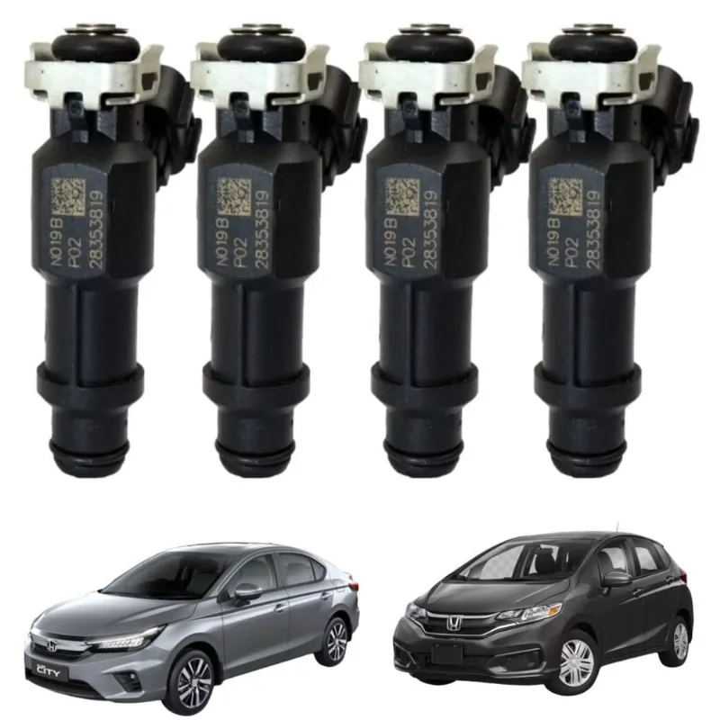 Kit 4 Bico Injetor Honda Fit 1.5 16V Flex 2017