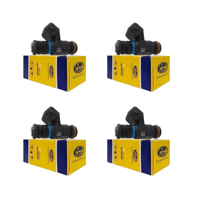 4 Bicos Injetor Marelli Siena 1.6 16V Etorq Flex 2012 Ipe018