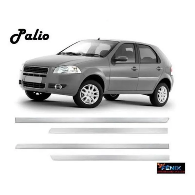 Kit Frisos Laterais Cromado Fiat Palio Siena Original