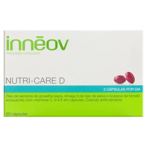 Nutri Care D Innéov Fortalecedor De Cabelo 60 Cápsulas - INNÉOV