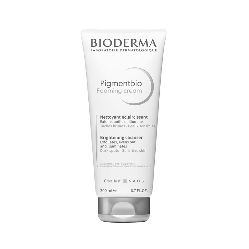 Higiene Clareadora para Rosto e Corpo Bioderma Pigmentbio Foaming Cream 200ml - Bioderma