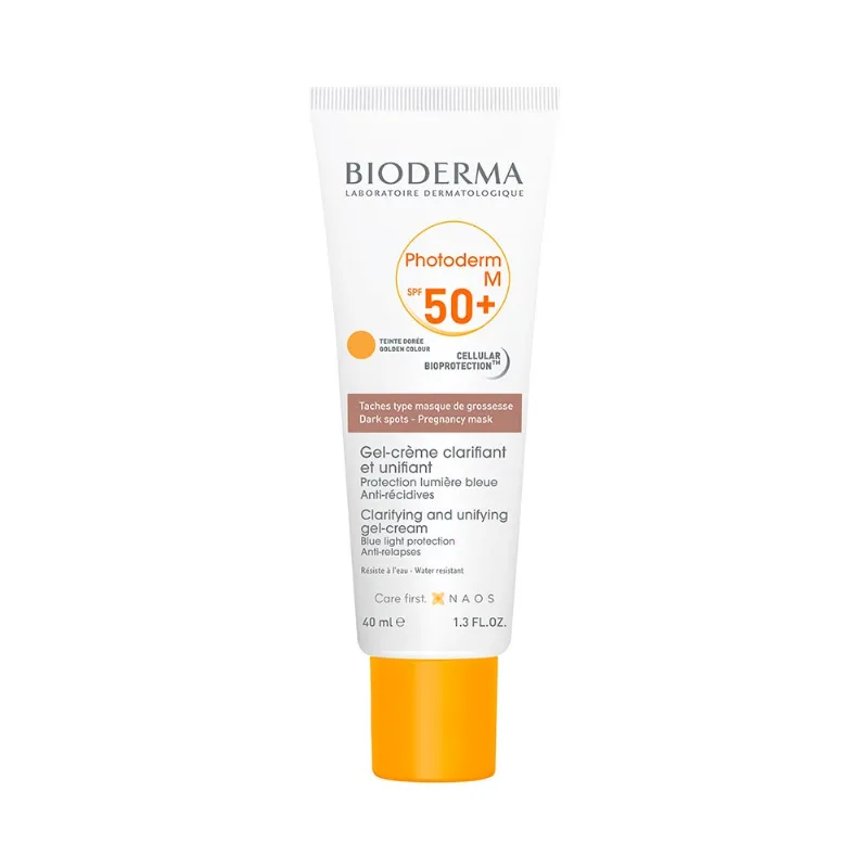 Protetor Solar Facial Bioderma Photoderm M Cor de Base FPS 50+ 40ml