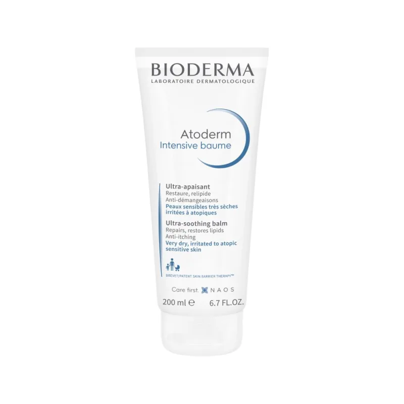 Creme Corporal Bioderma Atoderm Intensive Baume Hidratante Anti Coceira 200ml - Bioderma