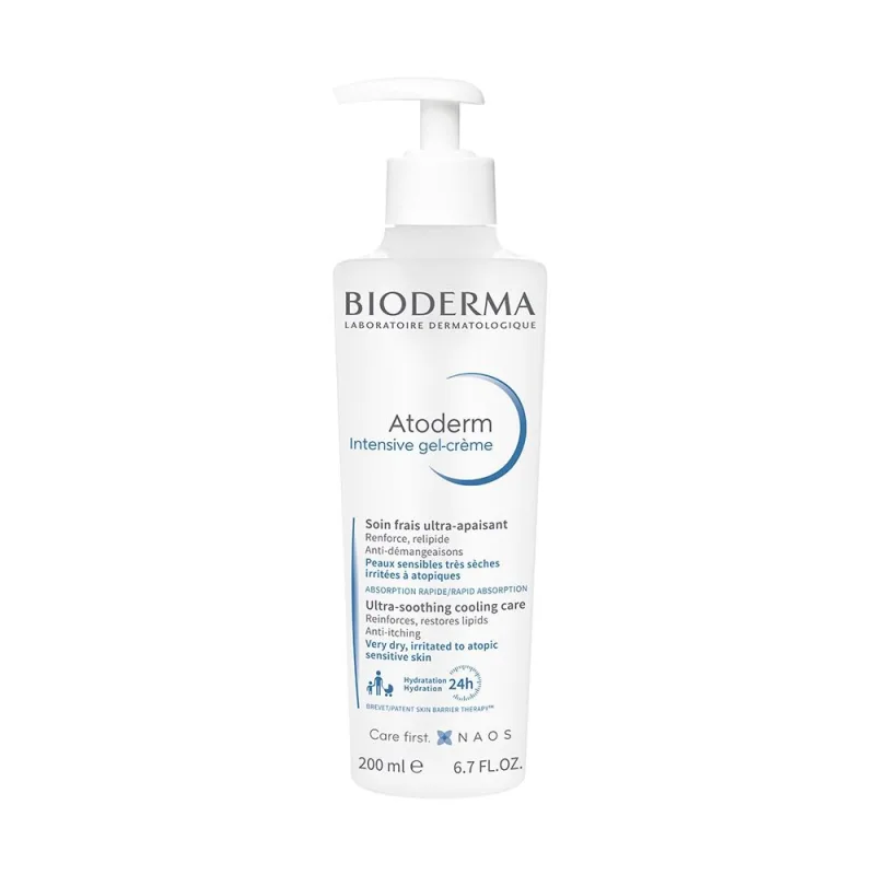 Hidratante Corporal Bioderma Atoderm Intensive Gel Creme 200ml - Bioderma