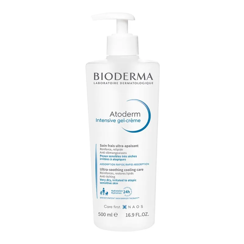 Gel Creme Bioderma Atoderm Intensive Hidratação Intensa Anticoceira 500ml - Bioderma