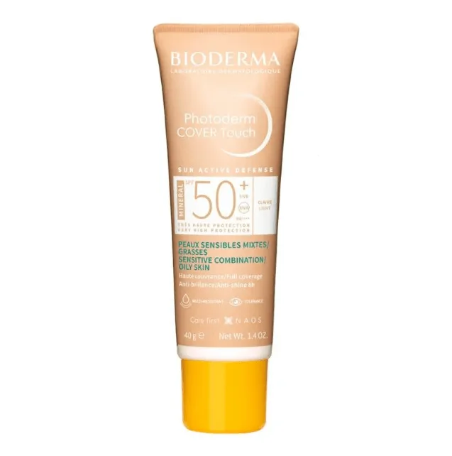 Protetor Solar Facial Bioderma Photoderm Cover Touch FPS 50 40ml - Bioderma