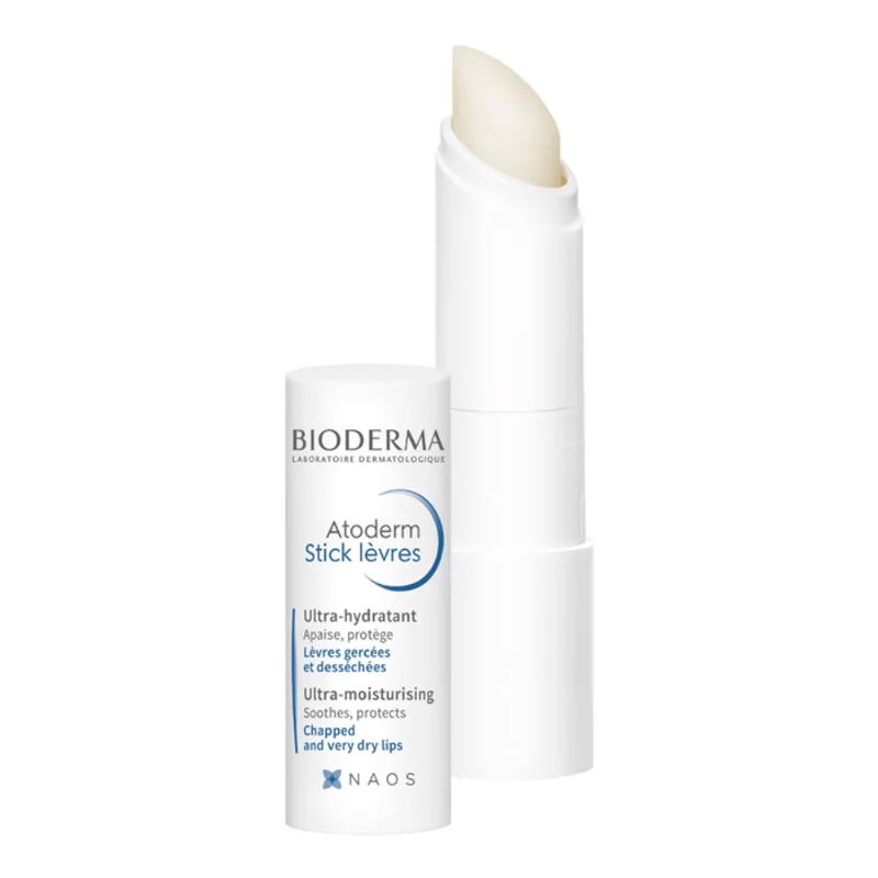Stick Labial Bioderma Atoderm Hidratante e Calmante 4g