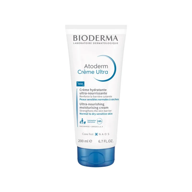 Creme Corporal Bioderma Atoderm Creme Ultra Hidratante Peles Normais e Secas 200ml - Bioderma