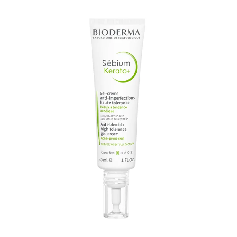 Creme em Gel Bioderma Sébium Kerato+ Corretor Antiacne e Antimarcas 30ml