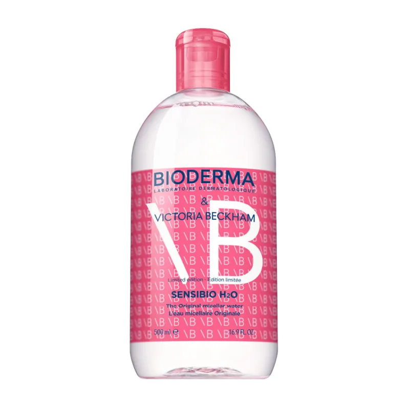 Água Micelar Bioderma Victoria Beckham Sensibio H2O - 500ml - BIODERMA DO BRASIL