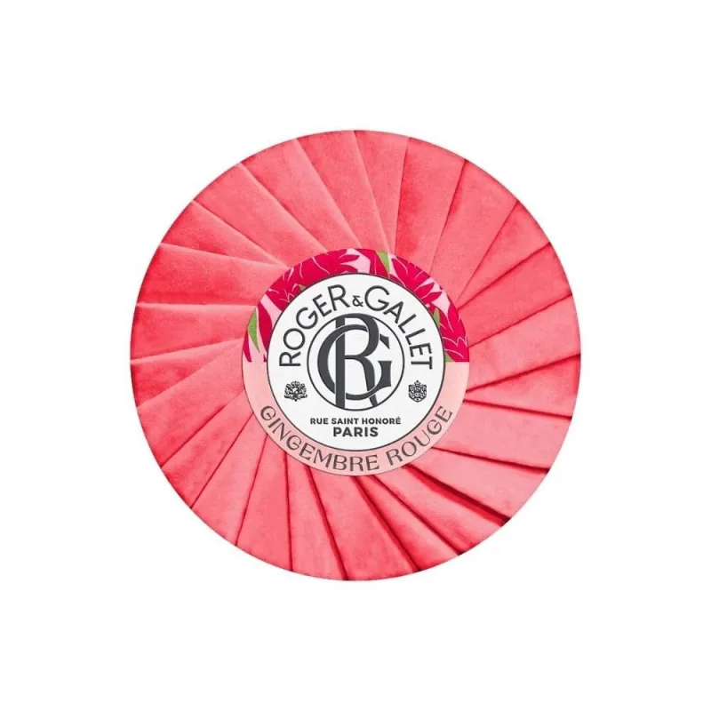 Roger & Gallet Gingembre Rouge Savon Bienf - Sabonete Perfumado 100g - Roger Gallet