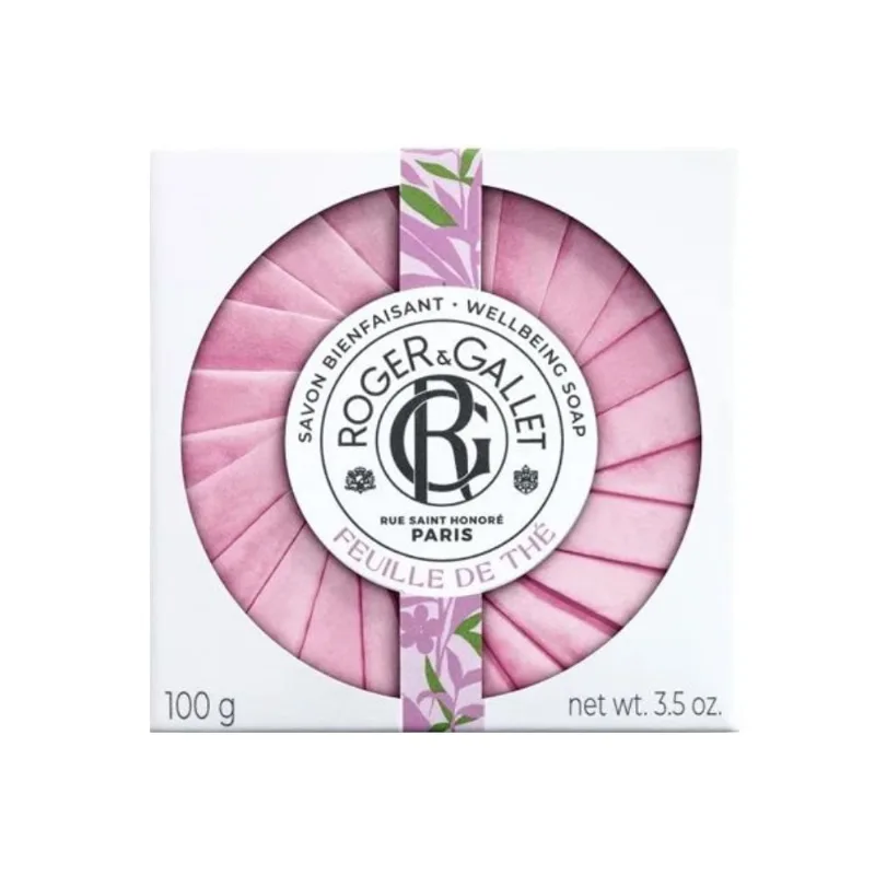 Roger E Gallet Feuille De The Sabonete 100g