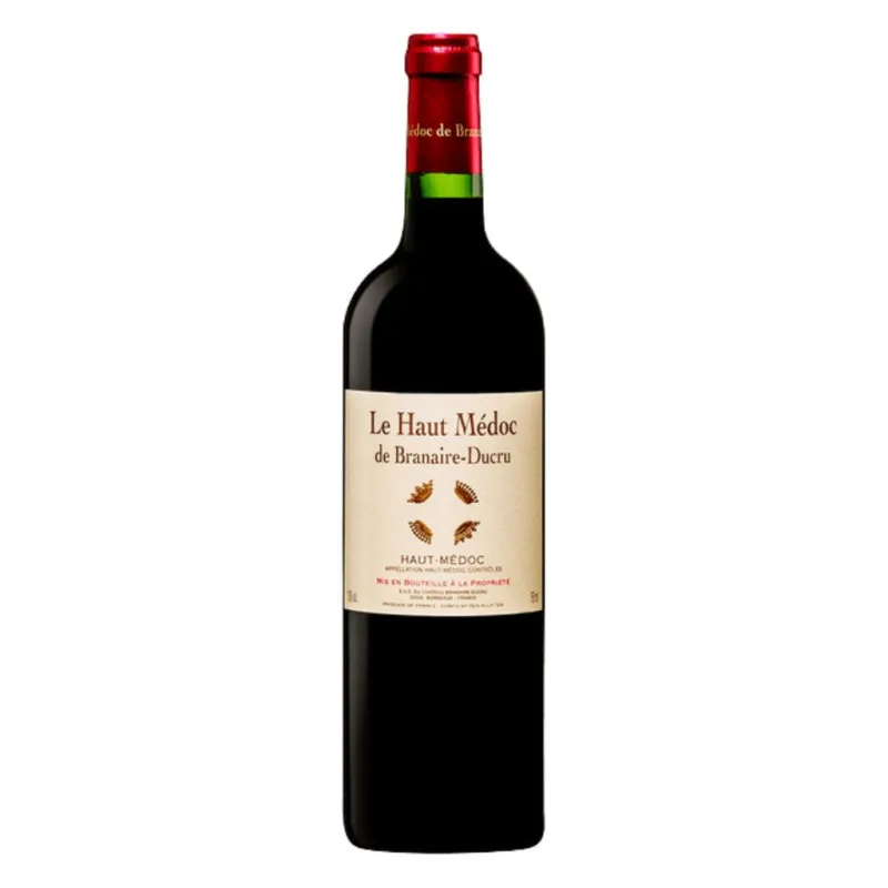 Vinho Francês Le Haut-Médoc de Branaire-Ducru 750ml - Branaire