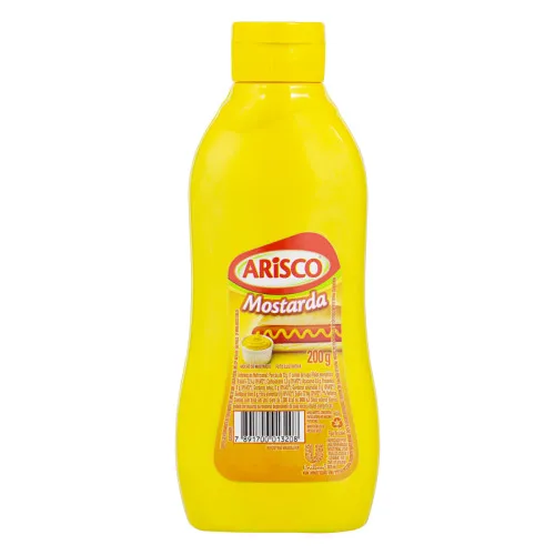 Mostarda Amarela Arisco Squeeze 200g - ARISCO