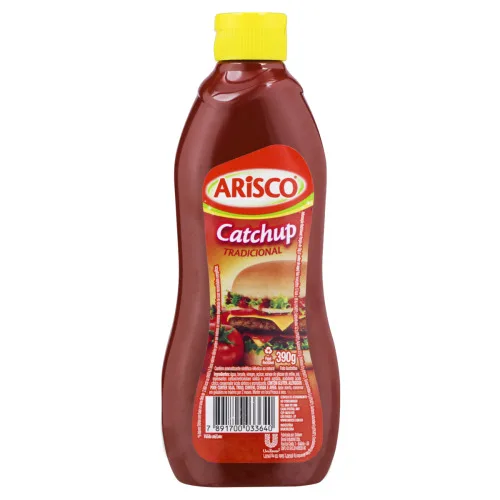 Ketchup Tradicional Arisco Squeeze 390g - ARISCO
