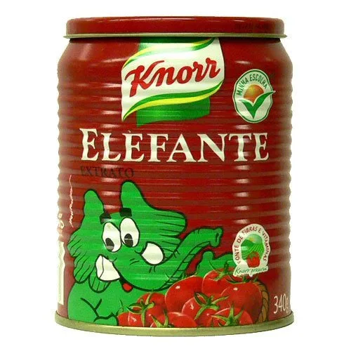 Extrato De Tomate Elefante Lata 340g - ELEPHANT