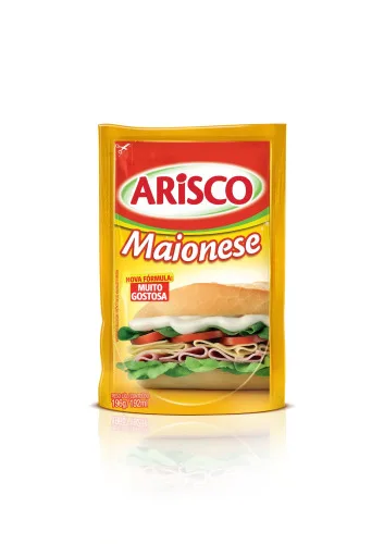 Maionese Arisco Tradicional Sachet 196g - ARISCO