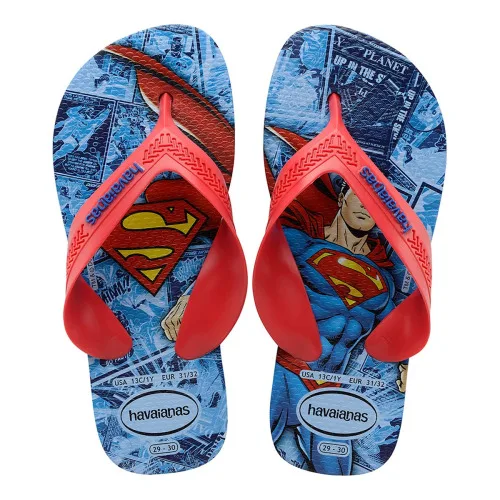 Sandalia Havaianas Kids Max Herois 31/32 Az.est. - HAVAIANAS KIDS