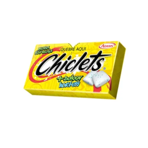 Chicle Adams Hortelã 100unidade - CHICLETS
