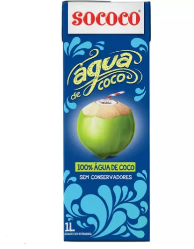 Água De Coco Esterilizada Sococo Caixa 1l - KELLOGG S