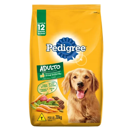 Pedigree Adulto Carne E Vegetais Pacote - PEDIGREE