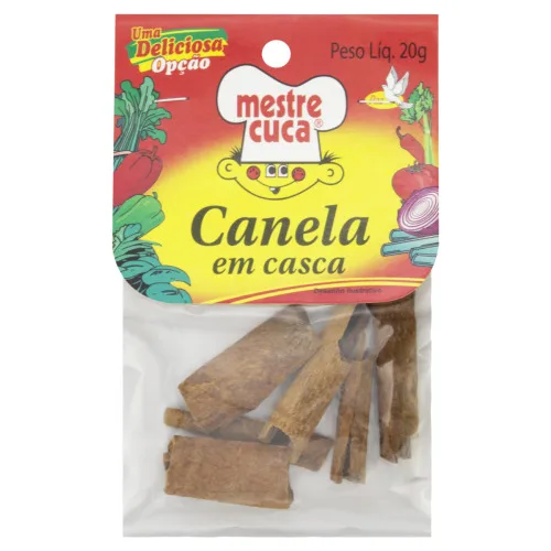 Canela Em Casca Mestre Cuca Pacote 20g - MESTRE CUCA