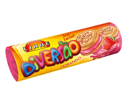 Biscoito Liane Diversao Morango - LIANE