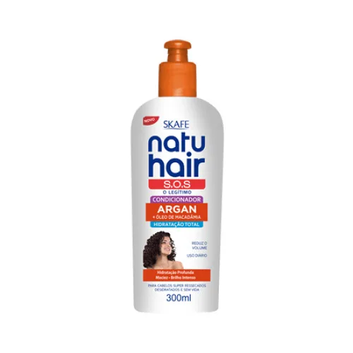 Condicionador Skafe Natu Hair Argan Macademia - SKAFE