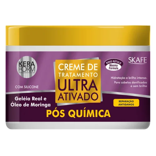Creme Trat Skafe Ultra Ativado Pos Quimi C/12 - SKAFE