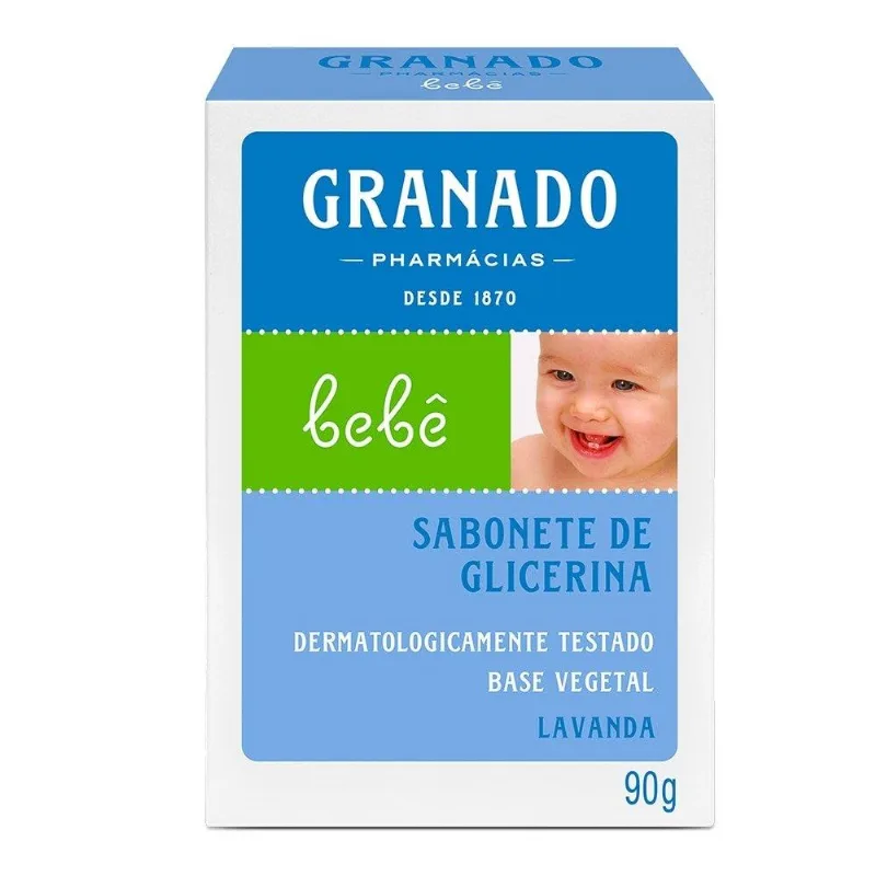 Sabonete Granado Glicerina Bebê Lavanda 90g