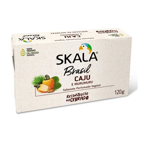 Sabonete Skala Caju/murumuru Vegetal 120g - SKALA