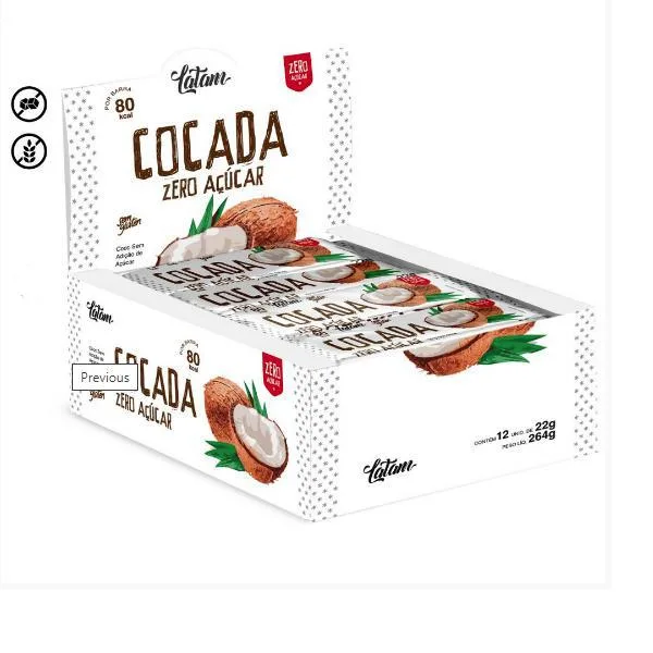 Cocada Zero Açucar - Não Informado