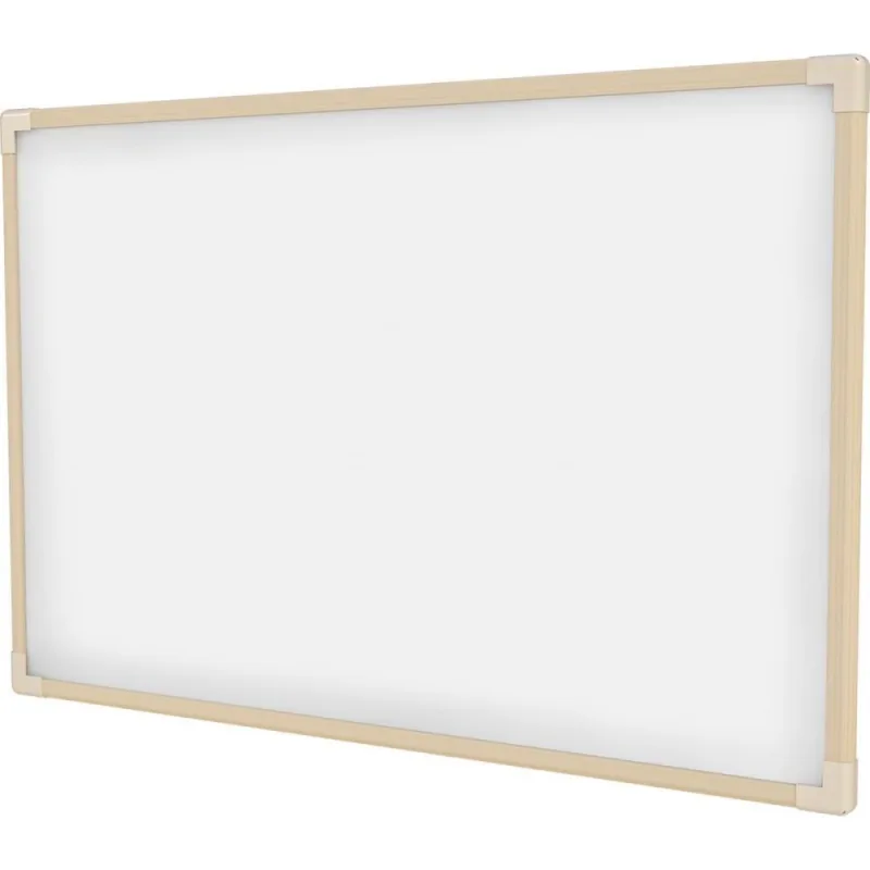 Quadro Branco Moldura Madeira 070X050CM. Neo - Stalo