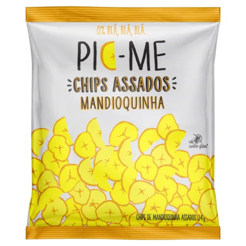 Chips Mandioquinha Pic Me Pacote 34g - PIC ME