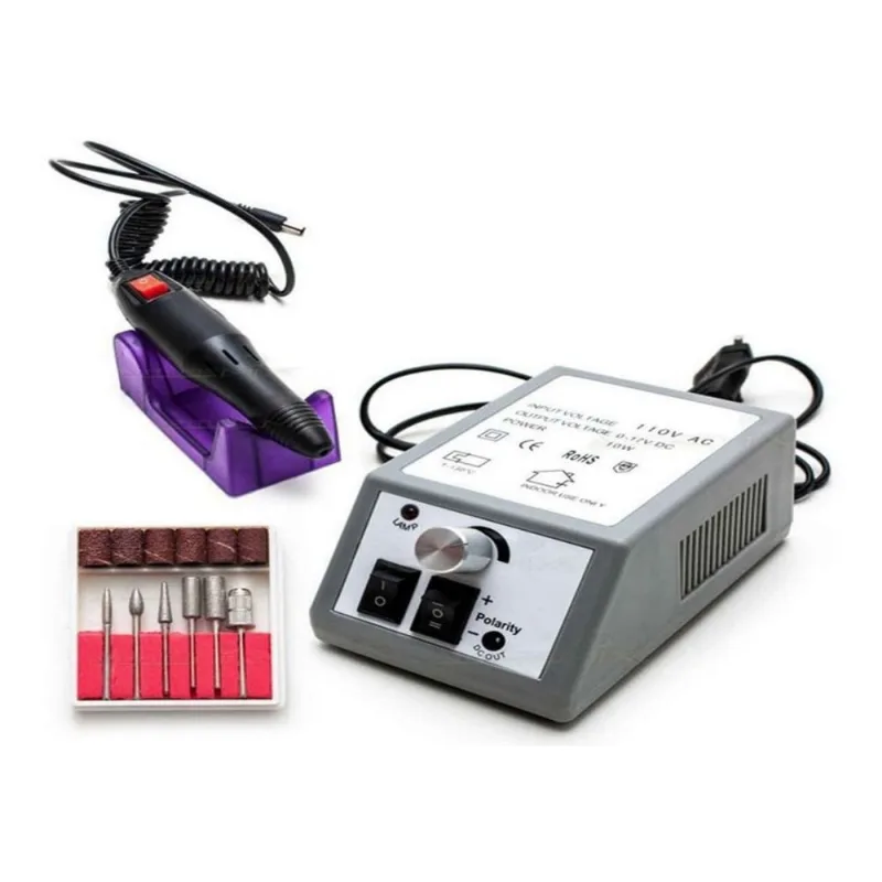 Lixa Unha Elétrica Profissional Manicure Pedicure Bivolt