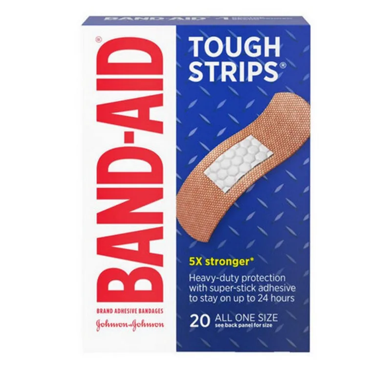 Bandagens Band-aid Tough-strips All One Size 20 Ct By