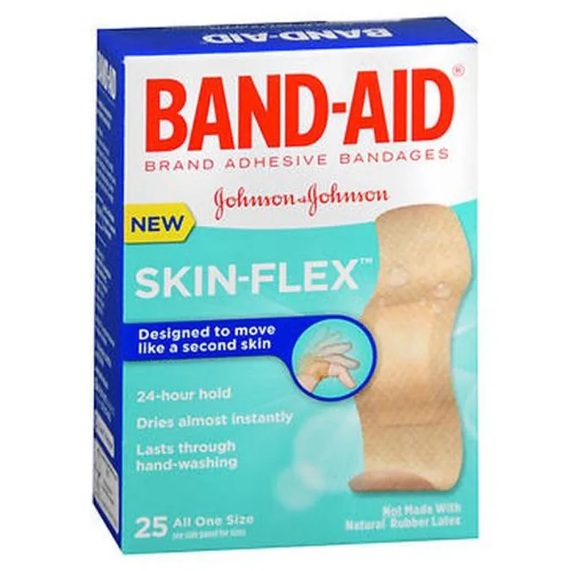 Band-aid Skin-flex Bandages 25 Cada Por Band-aid (pacote Com 2)