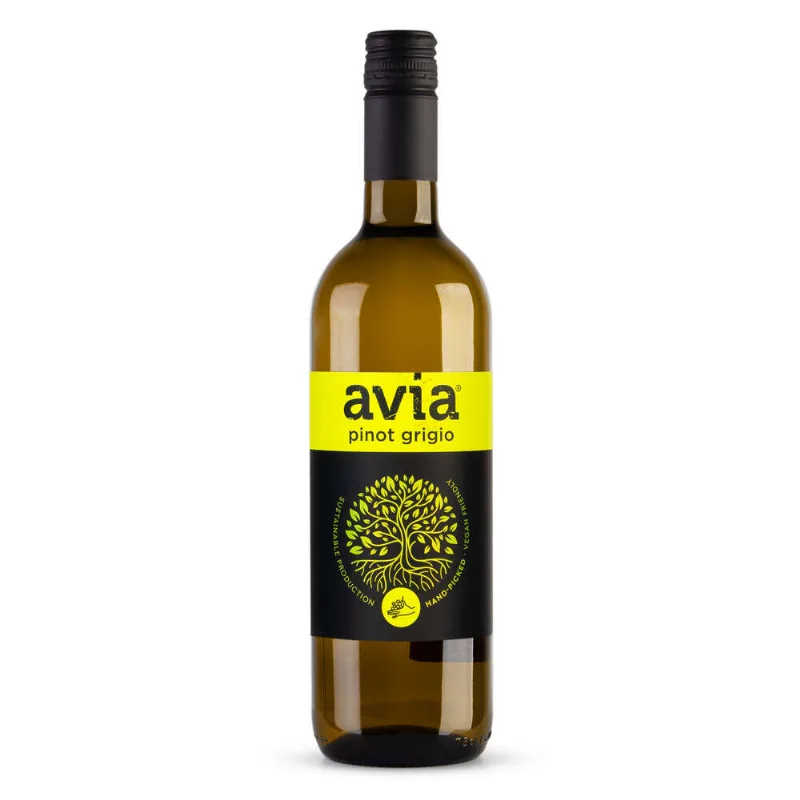 Vinho Branco Avia Pinot Grigio Garrafa 750ml