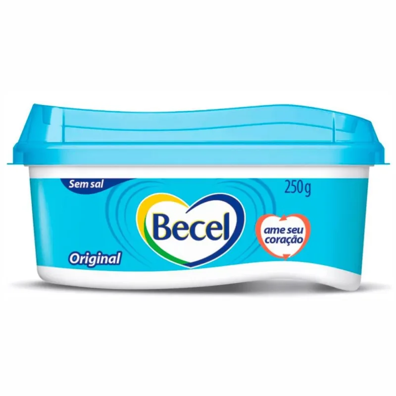 Creme Vegetal Becel Original Sem Sal 250G - BECEL