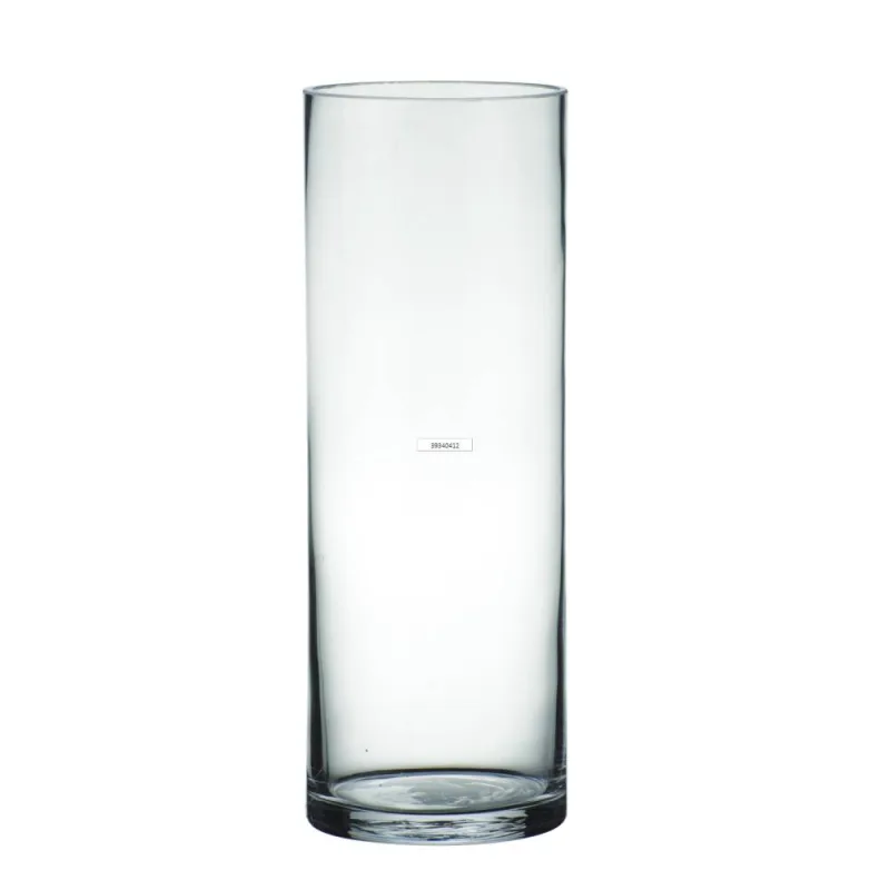 Vaso Krea Cilindrico 9X25Cm Vidro - Krea