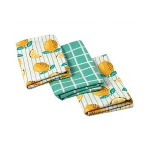 Conjunto de Pano de Copa Krea Waflle 3 Peças - Krea