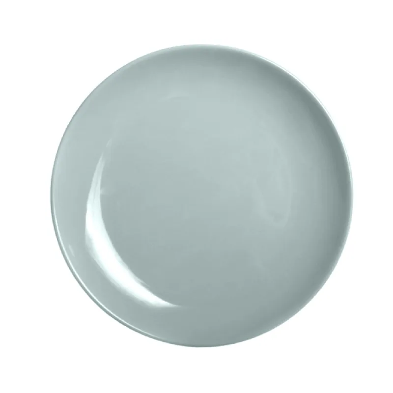 Prato de Sobremesa Krea Cerâmica Azul 21cm - Krea