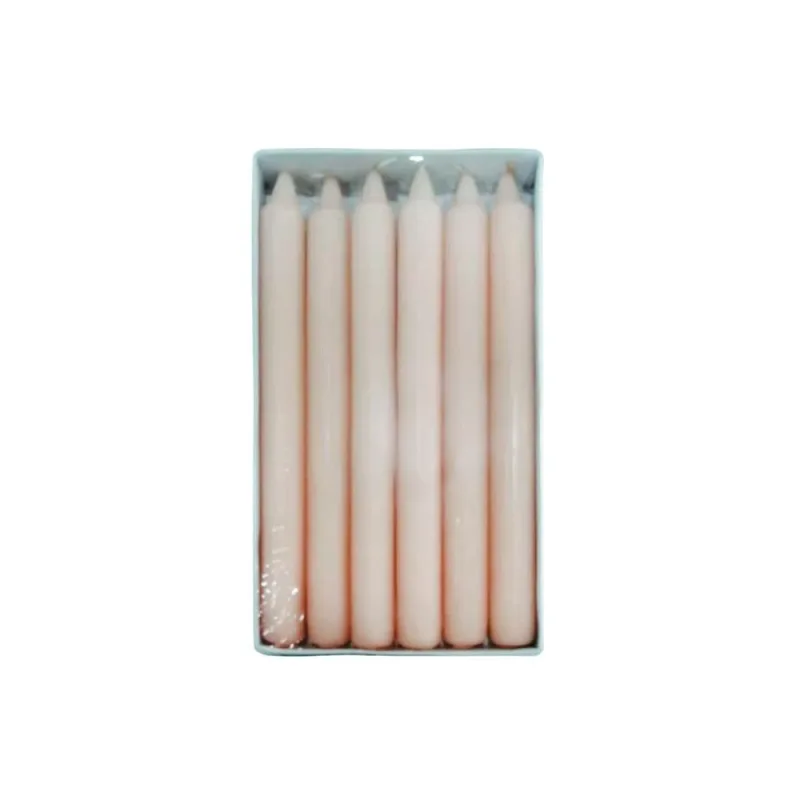 Vela Krea Candelabro Taupe 18.1E c/ 6 Unid - Krea