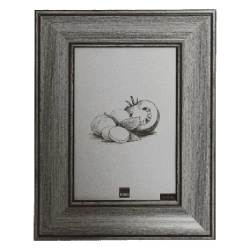 Porta Retrato Krea Madeira c/ Borda 10cm x 15cm - Krea